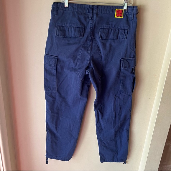 Empyre Loose Fit Navy Cargo Skate Pants - Picture 3 of 7